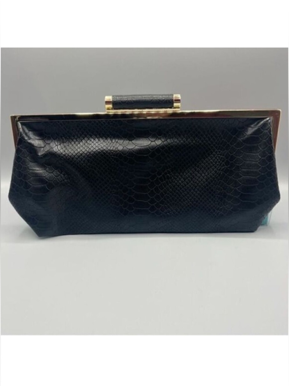 INC International Concepts Black Kemme Clutch